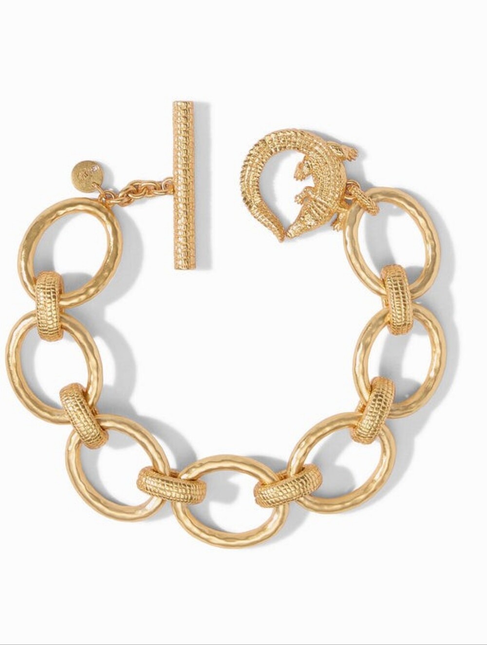 Julie Vos Alligator Link Bracelet